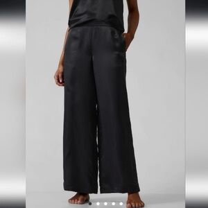 NWT Athleta Charcoal Wide Leg Pants